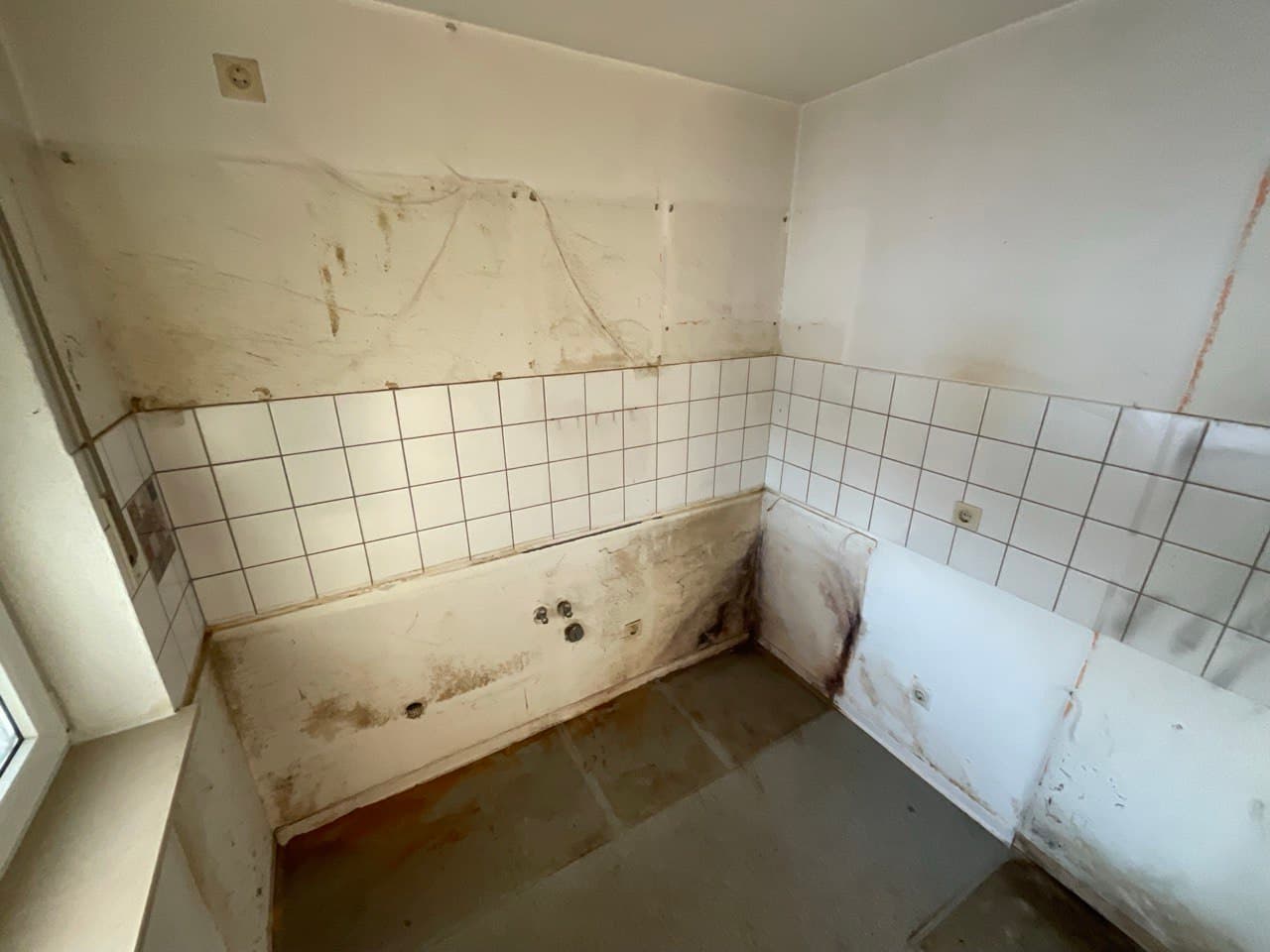 Vorher - Schimmelpilzsanierung in NRW